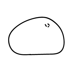 [LINEスタンプ] やわらかいもちのスタンプ