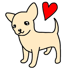 [LINEスタンプ] 犬種別チワワ(英語Ver)