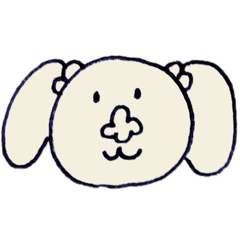 [LINEスタンプ] 絵文字風な動物たち