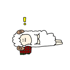 [LINEスタンプ] 会話で置いていかれがちな私たち