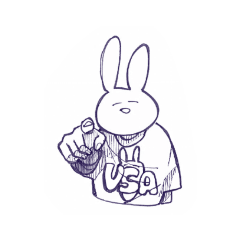 [LINEスタンプ] うさぎさんのスタンプ usagi