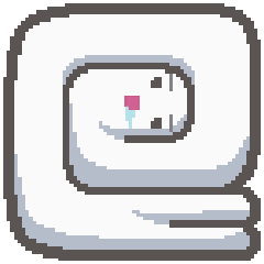 [LINEスタンプ] ピクセルシロくん アントニーの日常 2