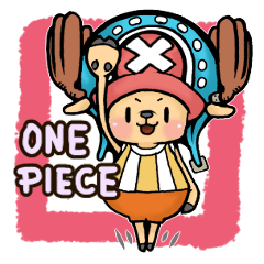 [LINEスタンプ] ONE PIECE × 820.第一弾