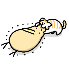 [LINEスタンプ] はげしくうごくキーウィ