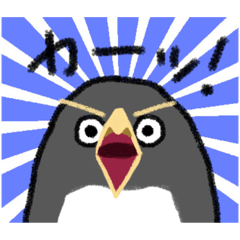 [LINEスタンプ] ペンギンとアザラシ(後半力尽き編)