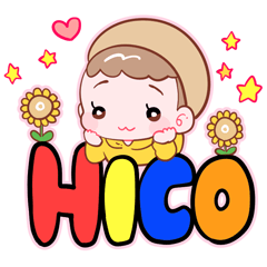 [LINEスタンプ] 【HICOLAND】ヒコ総支配人とコッピ―