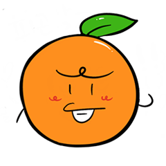 [LINEスタンプ] 可愛いみかんの話