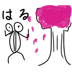 [LINEスタンプ] 血突虫スタンプ（春夏秋冬）