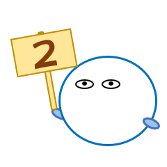 [LINEスタンプ] しろさん再び