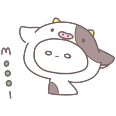 [LINEスタンプ] ほのぼのしろねこスタンプの画像（メイン）