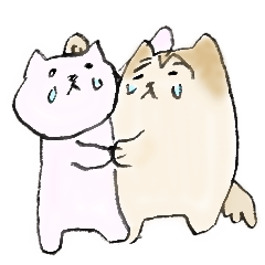 [LINEスタンプ] わんちゃんとねこ 2の画像（メイン）