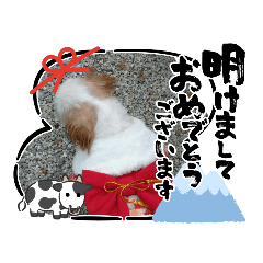 [LINEスタンプ] 2021年1月に使えるかわいいスタンプ。