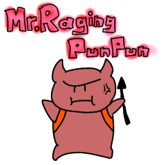 [LINEスタンプ] Mr.Raging PunPunの画像（メイン）