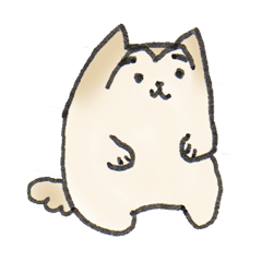 [LINEスタンプ] わんちゃんとねこ 3