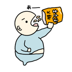 [LINEスタンプ] ツルぽよは元気いっぱい