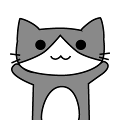 [LINEスタンプ] まがおのねこ・すずくん