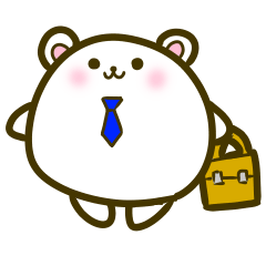 [LINEスタンプ] しゃちくまさん