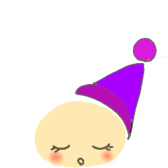 [LINEスタンプ] 紫推し