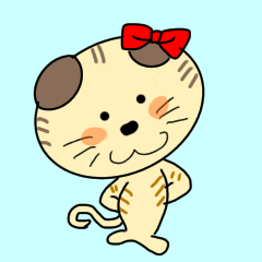 [LINEスタンプ] ねこの小夏