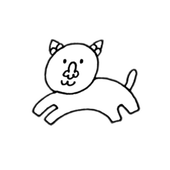 [LINEスタンプ] 猫のみ