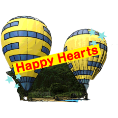 [LINEスタンプ] はっぴーはーつと愉快な仲間たち
