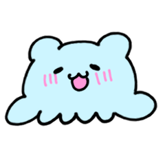 [LINEスタンプ] くまげちゃん