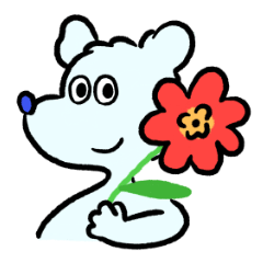 [LINEスタンプ] 青っ鼻フレンズの画像（メイン）