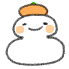 [LINEスタンプ] おせもちかがみの画像（メイン）