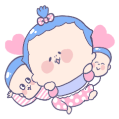 [LINEスタンプ] はなマル3兄妹の画像（メイン）