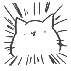 [LINEスタンプ] むぎのねこ