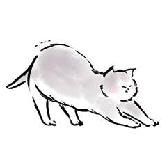 [LINEスタンプ] ゆるゆるねこさん.