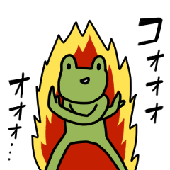 [LINEスタンプ] カエルがわちゃわちゃ