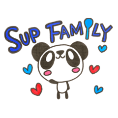 [LINEスタンプ] SUP family vol.2