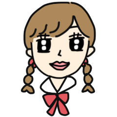 [LINEスタンプ] ユニークな学園