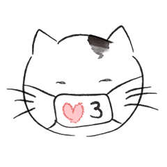 [LINEスタンプ] 新しい生活様式で暮らす猫 3