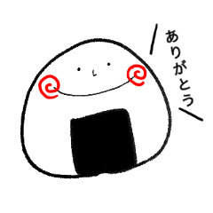 [LINEスタンプ] ぐるぐるほっぺ族