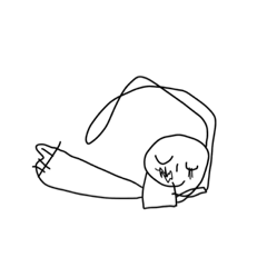 [LINEスタンプ] いとこちゃんがつくったやつ。