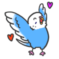 [LINEスタンプ] インコちゃんの毎日