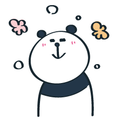 [LINEスタンプ] がんばれぱんだくん