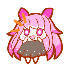 [LINEスタンプ] ウミウシの女の子