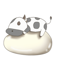 [LINEスタンプ] 虎迪動物園一金哞哞(中文)