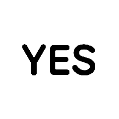 [LINEスタンプ] YES、スタンプ