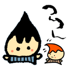 [LINEスタンプ] 楽しい筆文字添削ちゃんPart1